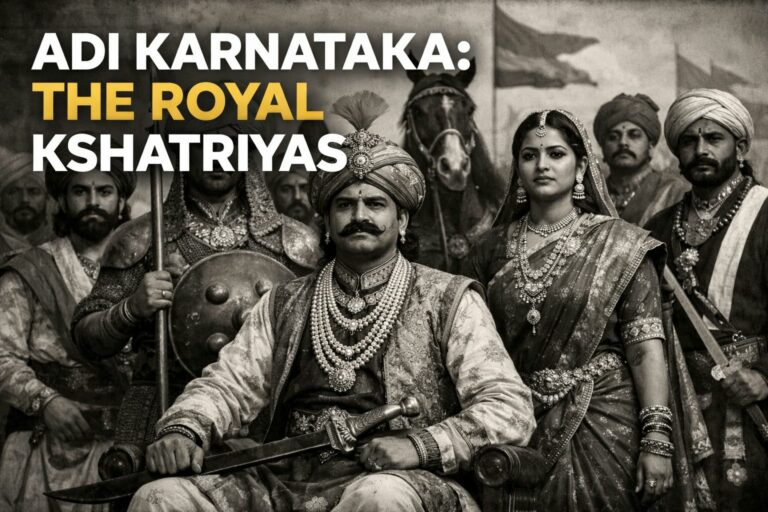Adi Karnataka Royal Sub-Clans and Category 2A OBC Status: Reclaiming Karnataka’s True Warrior Heritage