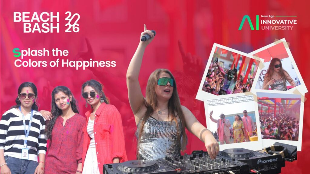 Future University Bareilly Hosts Spectacular Holi Beach Bash 2026 with DJ Mari Lioness, Influencers & Grand Campus Celebration