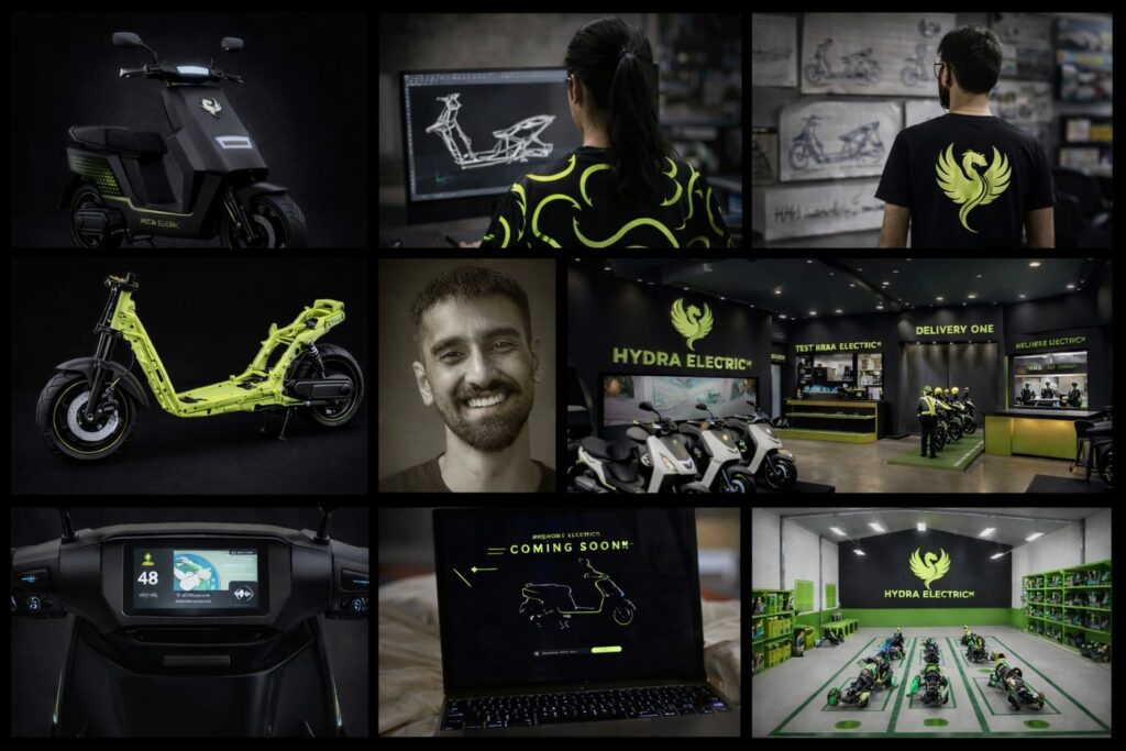 HYDRA ELECTRIC Returns to India, Shifts Global Headquarters to Bengaluru; Announces Launch of Hydra EZ Scooter