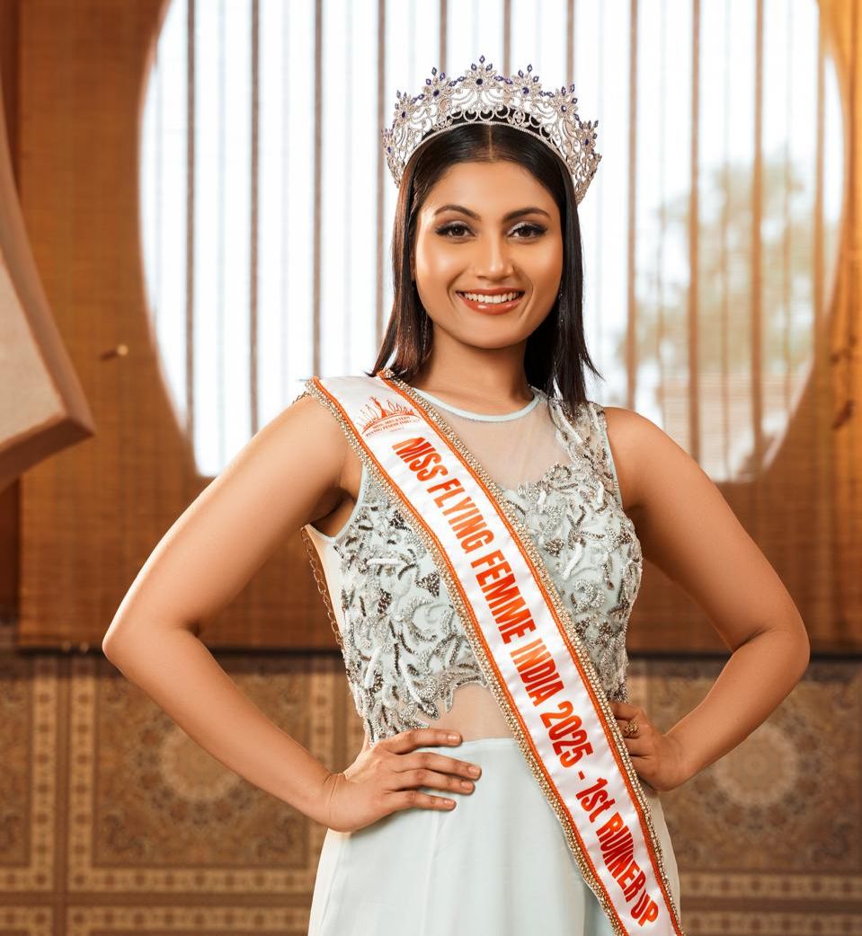 Ankana Sengupta: The First Runner-Up of Miss Flying Femme India 2025