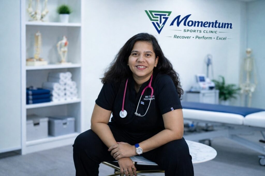 From Injury to Purpose: Dr. Sneha Tiwari’s Mission to Redefine Sports Rehabilitation by relaunching back Momentum sports clinic