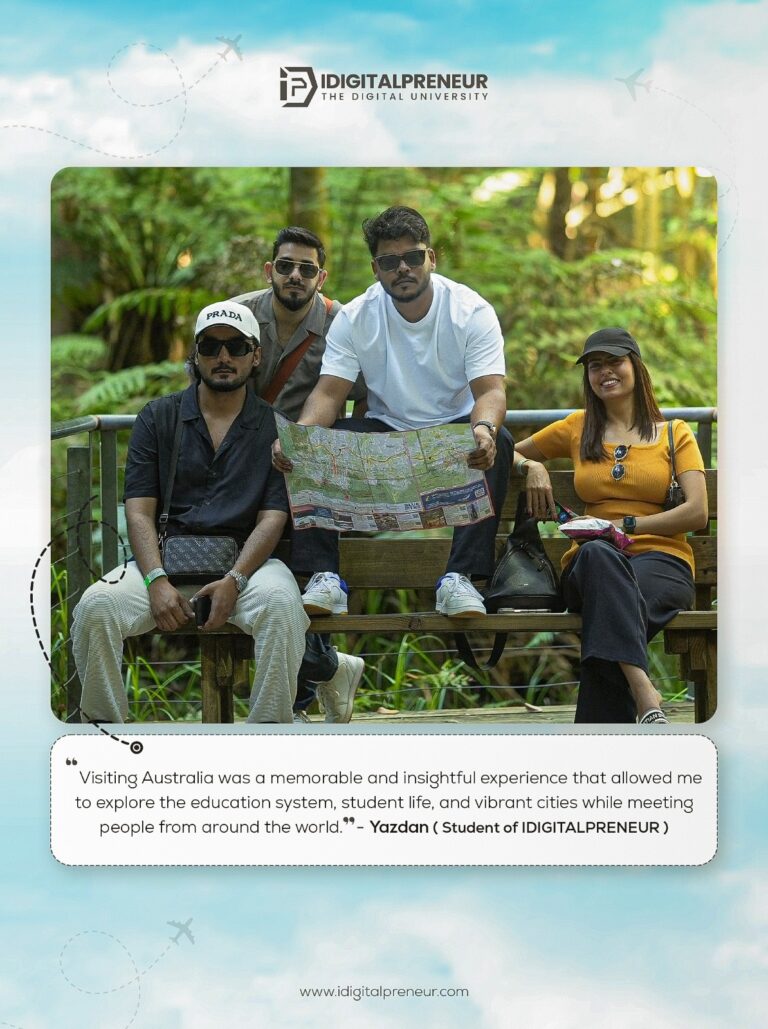 How Discovering Content Creation Changed Yazdan’s Life and Took Him to Australia with IDIGITALPRENEUR