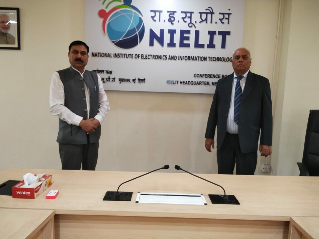 NIELIT and Shri Khushal Das University Sign MoU to Boost Skill Development: AI, Cyber Security and Data Science to Reach Rajasthan