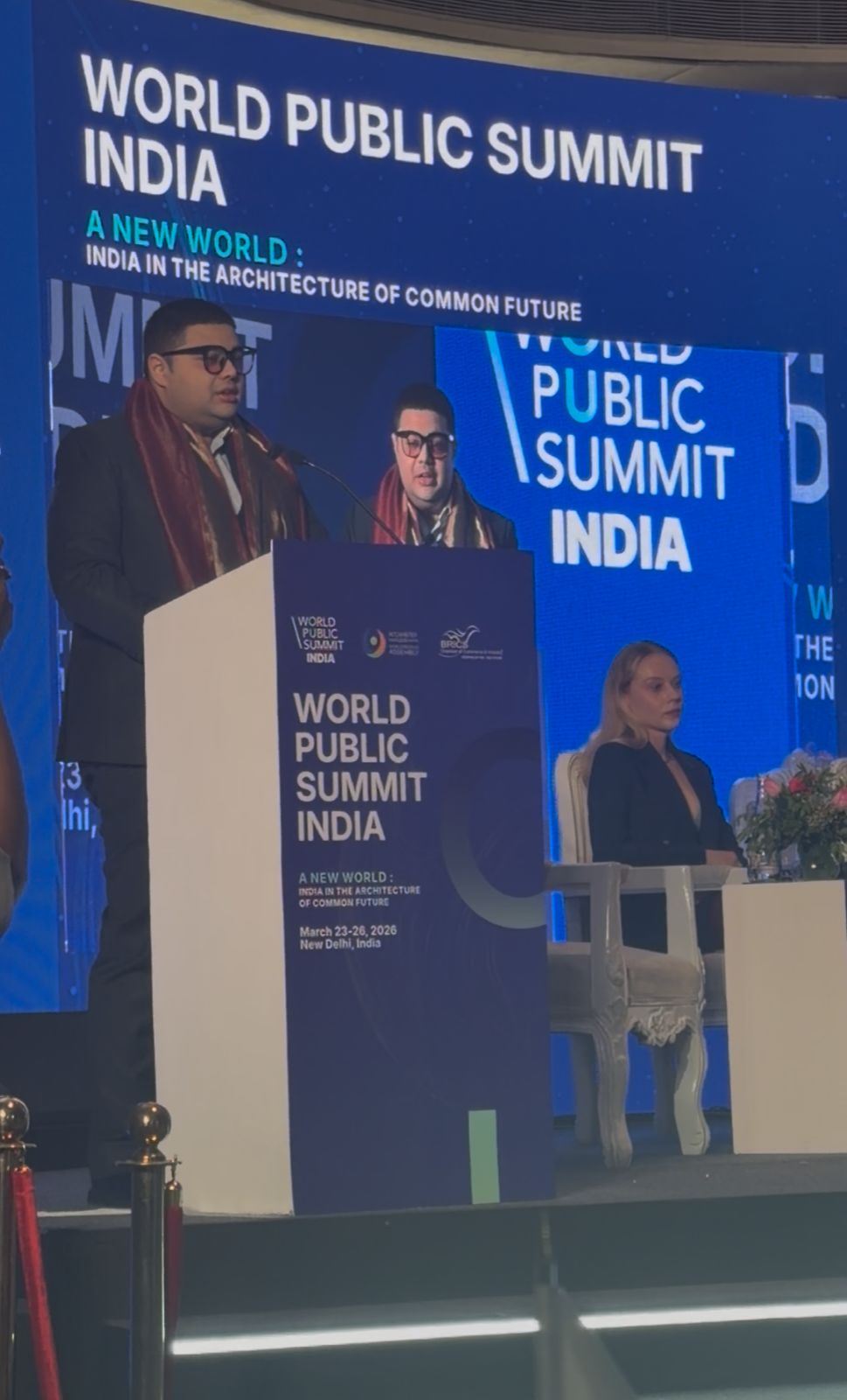 Himadrish Suwan Conferred Global Public Diplomacy Honour