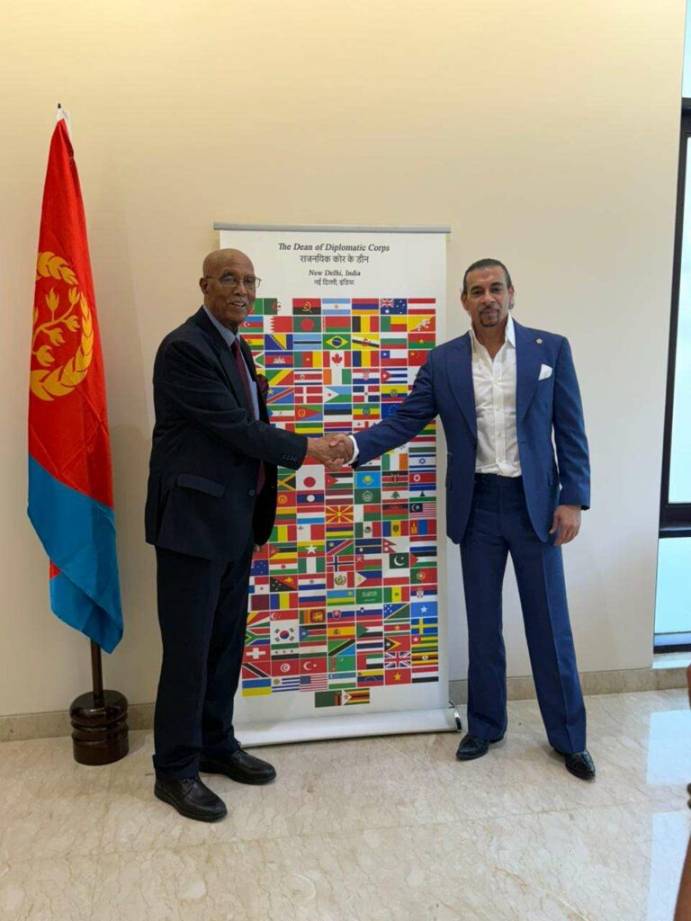 High Commissioner Gurdip Dev Bath Meets Dean of Diplomatic Corps on courtesy call