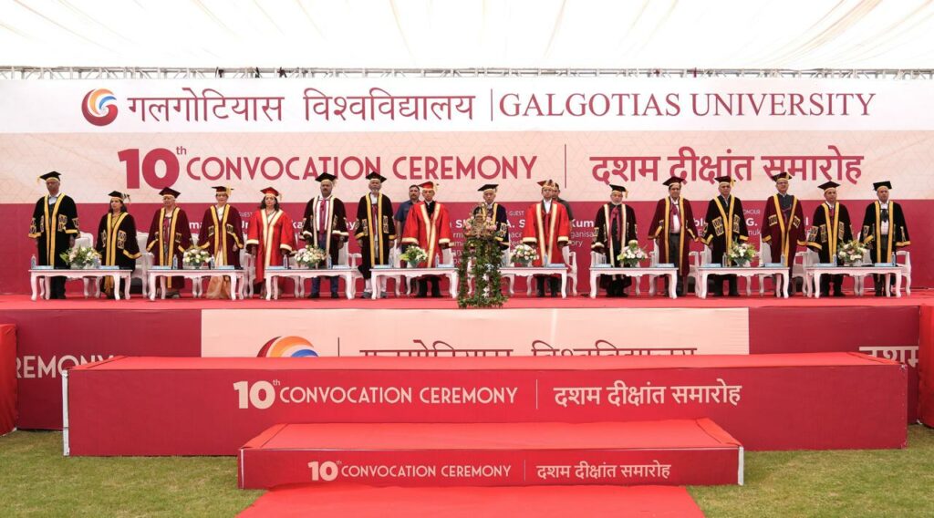 Galgotias University Holds 10th Convocation Ceremony; Leaders Emphasise Resilience, Discipline and Lifelong Learning