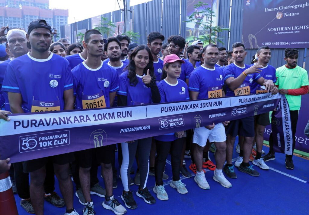 Puravankara Marks 50 Years with 10K Run in Bengaluru, Reinforces Sustainability Commitment