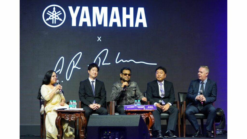 Yamaha Music India, Signs iconic A R Rahman as Brand Ambassador.
