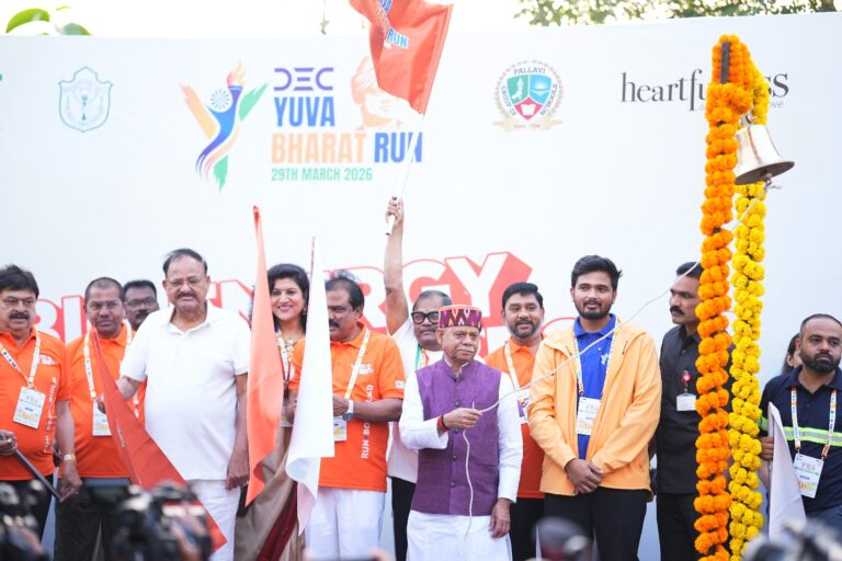 Hyderabad Witnesses Massive Turnout as Yuva Bharat Run Brings Together 20,000 Participants in a Youth-Led Fitness Movement
