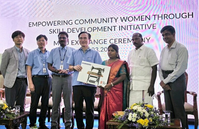Samsung Expands Grassroots Skilling in Sriperumbudur and Kanchipuram; 200 Women to Receive Livelihood Support