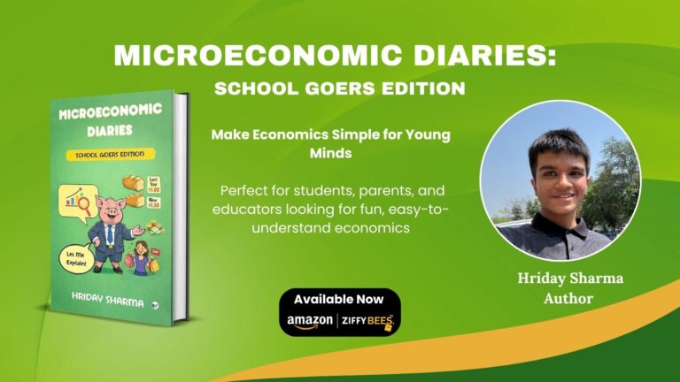 Microeconomic Diaries: School Goers Edition by Hriday Sharma Simplifies Economics for Young Learners