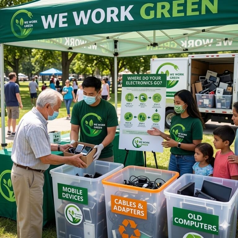 E-Waste Management Company in India: Sustainable Solutions by WeWorkGreen