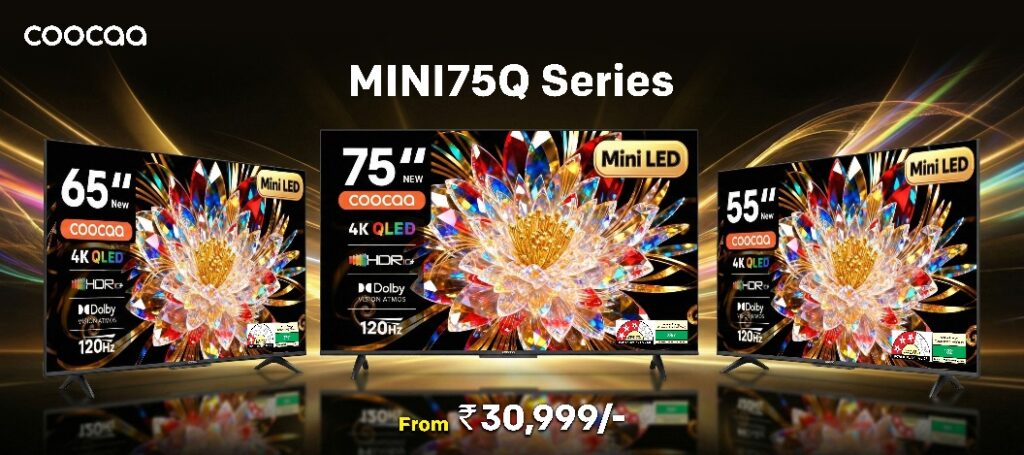 Coocaa Expands MINI LED Portfolio with MINI75Q Series; 75-inch Model Set to Debut Soon