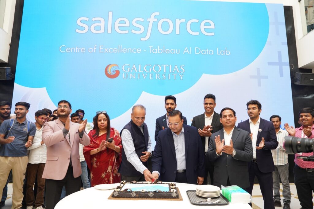 Galgotias University, Salesforce Establish Centre of Excellence for Tableau AI Data Lab to Strengthen Industry Academia Collaboration