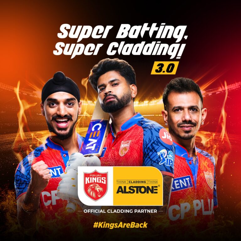Alstone Strengthens Its National Presence with Punjab Kings as Official Cladding Partner for India’s Premier T20 Cricket League 2026