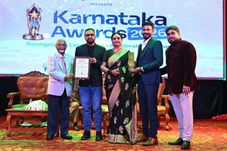 EDWARTENS Wins Karnataka Excellence Award 2026 for Best PLC and EDTech Training Company