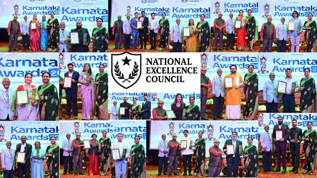 Karnataka Awards 2026 by National Excellence Council Celebrates Excellence Across Industries at Bengaluru Town Hall
