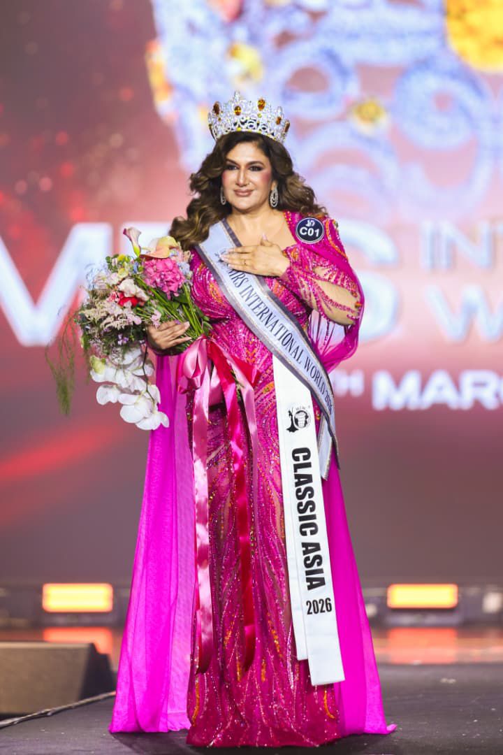 Geetanjali Om Parkash Crowned Mrs International World Classic 2026 in Kuala Lumpur