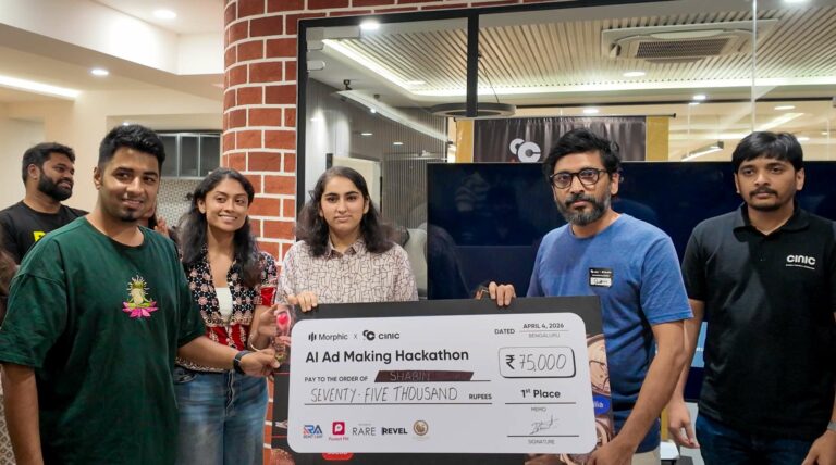 Cinic x Morphic Host First-of-Its-Kind AI Ad Making Hackathon in Bengaluru