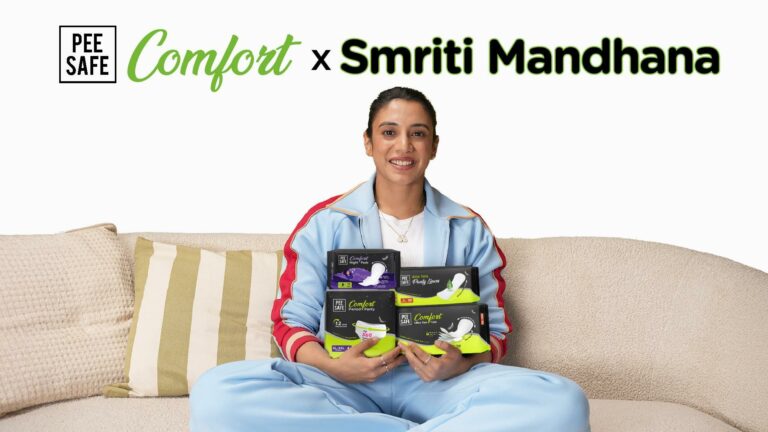 Pee Safe Onboards Smriti Mandhana as Brand Ambassador to Champion Comfort in Feminine Hygiene