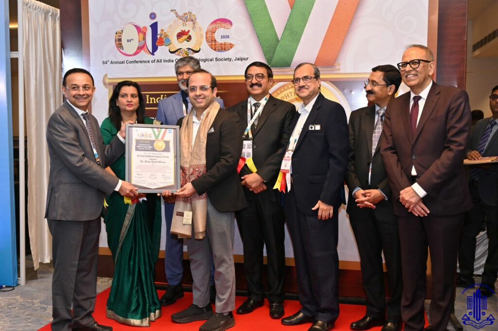 Lucknow’s Dr. Diva Kant Misra Honoured with “International Hero of Ophthalmology” Award at AIOC 2026, Jaipur