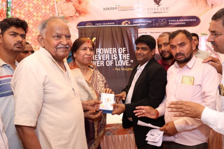 Forever Living India Supports “Shravan Sahay” CSR Initiative for Senior Citizens by Krushi Prasar Foundation in Greater Noida, Sikandrabad & Bulandshahar