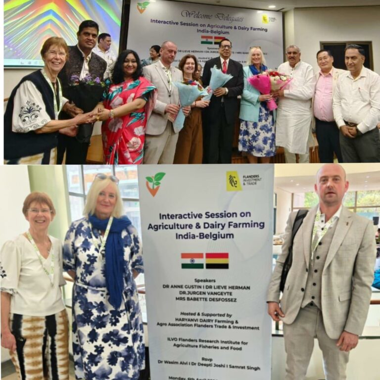 India-Belgium Cooperation in Agriculture and Dairy Innovation Reaches New Heights