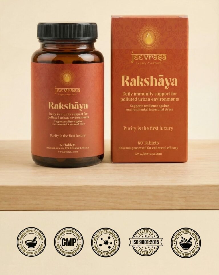 JeevRasa Launches to Restore Authentic Ayurveda, Introducing Rakshaya for Modern Environmental Stress