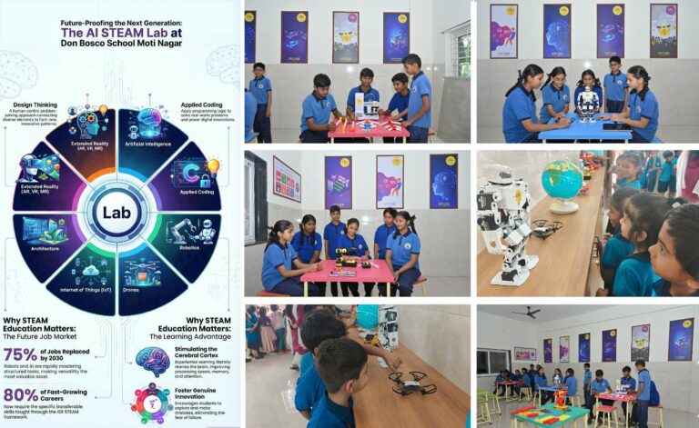 Hyderabad School Don Bosco Moti Nagar Unveils ISR AI‑STEAM Tie‑Up