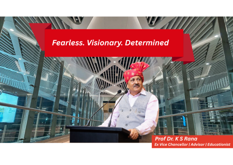 From Student Leader to Multi-University Vice Chancellor: The Extraordinary Journey of Prof. Dr. K. S. Rana