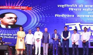 Epic Celebration Ignites 135th Birth Anniversary of Dr. B.R. Ambedkar in Ghatkopar with Massive Community Resonance