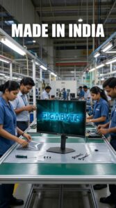 GIGABYTE Launches First ‘Made in India’ Gaming Monitor, Strengthening Local Manufacturing Strategy