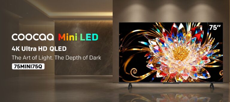 Coocaa Launches 75-inch Mini LED Google TV on Flipkart and Amazon; Expands Premium Viewing Experience at an Accessible Price