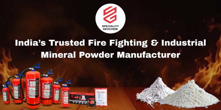 India’s Trusted fire fighting and Industrial Mineral Powder Manufacturer | Speciality Geochem