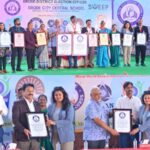 Erode City Central School Scripts History with Twin Elite World Records to Champion Voter Awareness