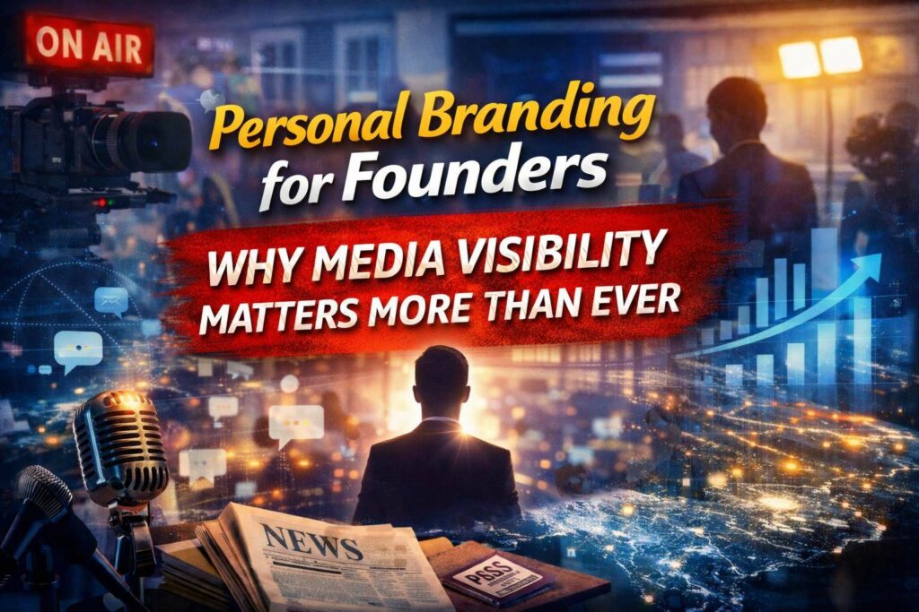 Personal Branding for Founders: Why Media Visibility Matters More Than Ever