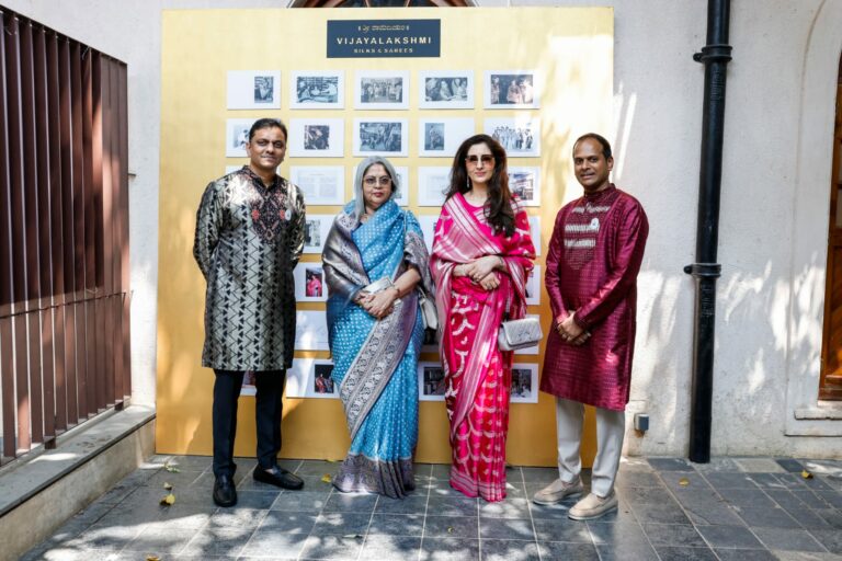 Vijayalakshmi Silks Marks 105 Years with “Loom, Legacy and Landmark” a show of Silks at Sabha Bengaluru, April 23-24