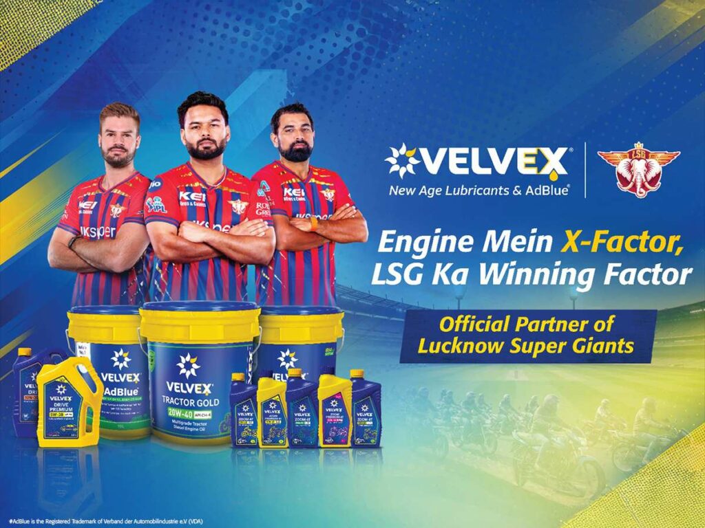 VELVEX Strengthens Brand Momentum with Continued Lucknow Super Giants Partnership