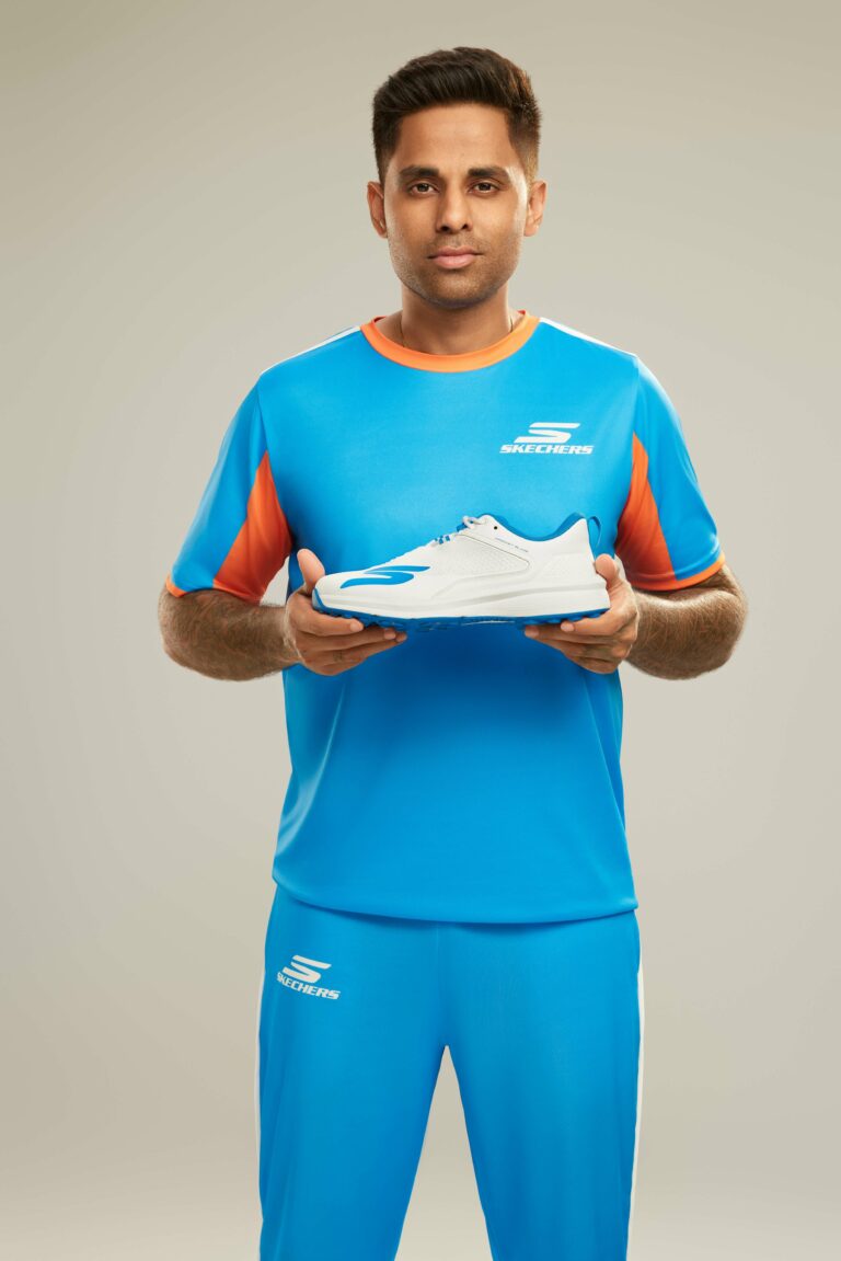 INDIAN BATTING POWERHOUSE SURYAKUMAR YADAV  JOINS SKECHERS CRICKET TEAM