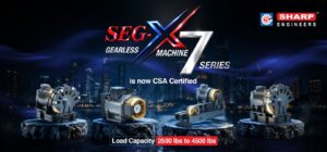 Sharp Engineers Elevates ‘Make in India’ with Nation’s First CSA-Certified Gearless Lift Machine