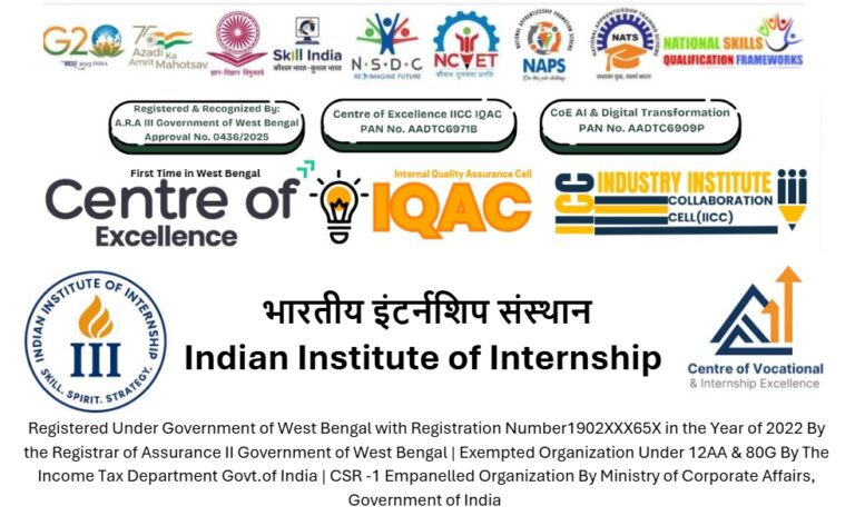 Indian Institute of Internship Only University Empaneled Internship Providing Organization