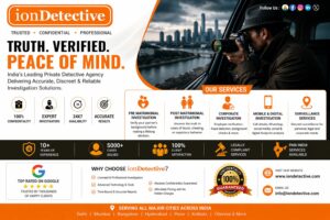 Ion Detective Agency Emerges as a Leading Private Investigation Partner Across IndiaNoida, India | April 2026