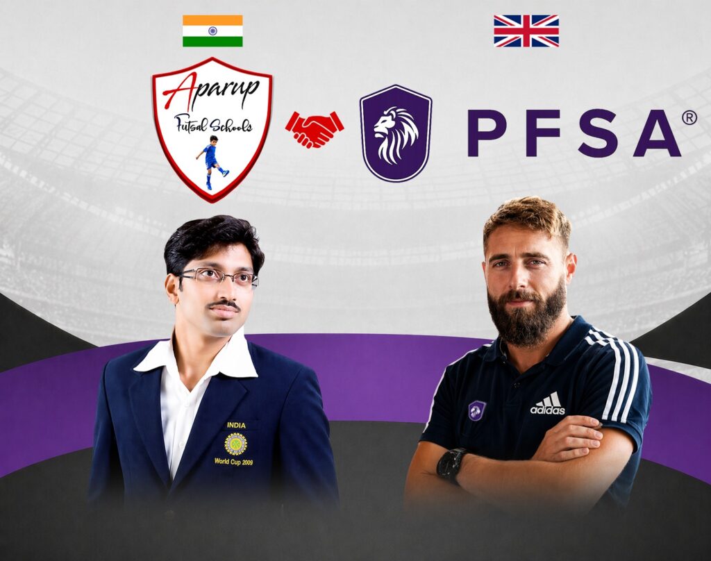 Aparup Futsal Schools Partners with Professional Football Scouts Association to Launch Free Level 1 Football Scouting Course for India