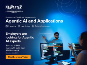 IITM Pravartak and Emeritus Launch Professional Certificate Programme in Agentic AI and Applications