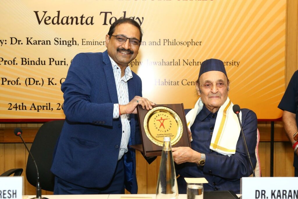 Vedanta Today: A Landmark Lecture at the India Habitat Centre