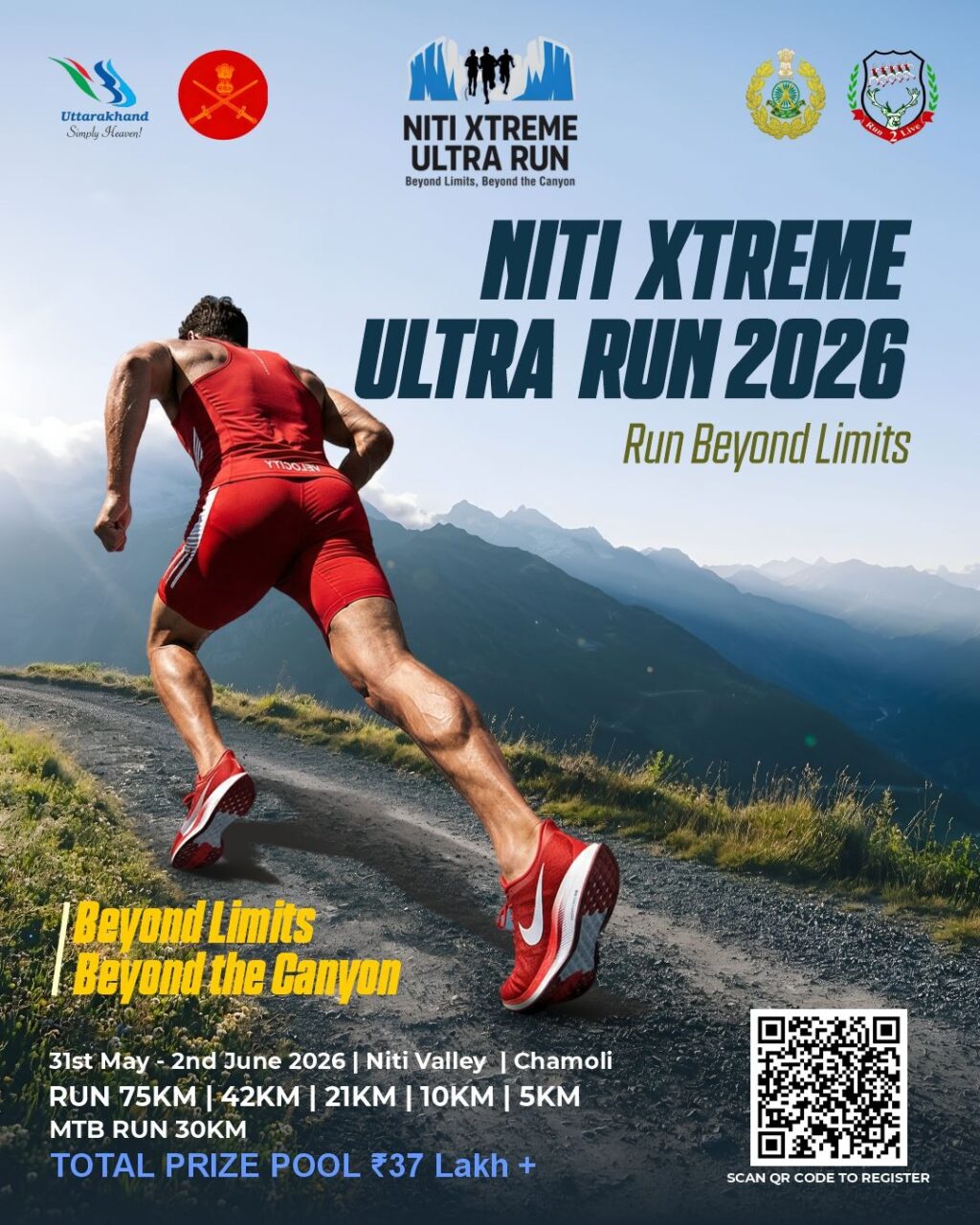 Niti Xtreme Ultra Run 2026: India’s Ultimate High-Altitude Marathon Experience in Uttarakhand