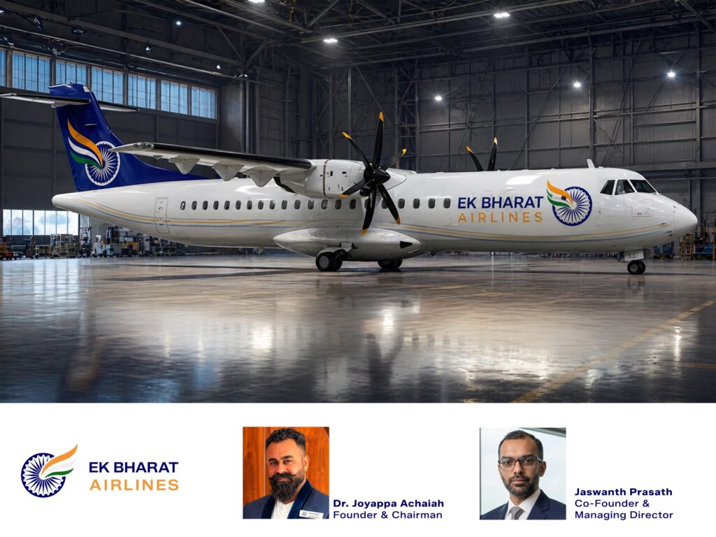 Ek Bharat Airlines Prepares for Takeoff: Secures ATR Fleet and Ramps Up Extensive Hiring Drive