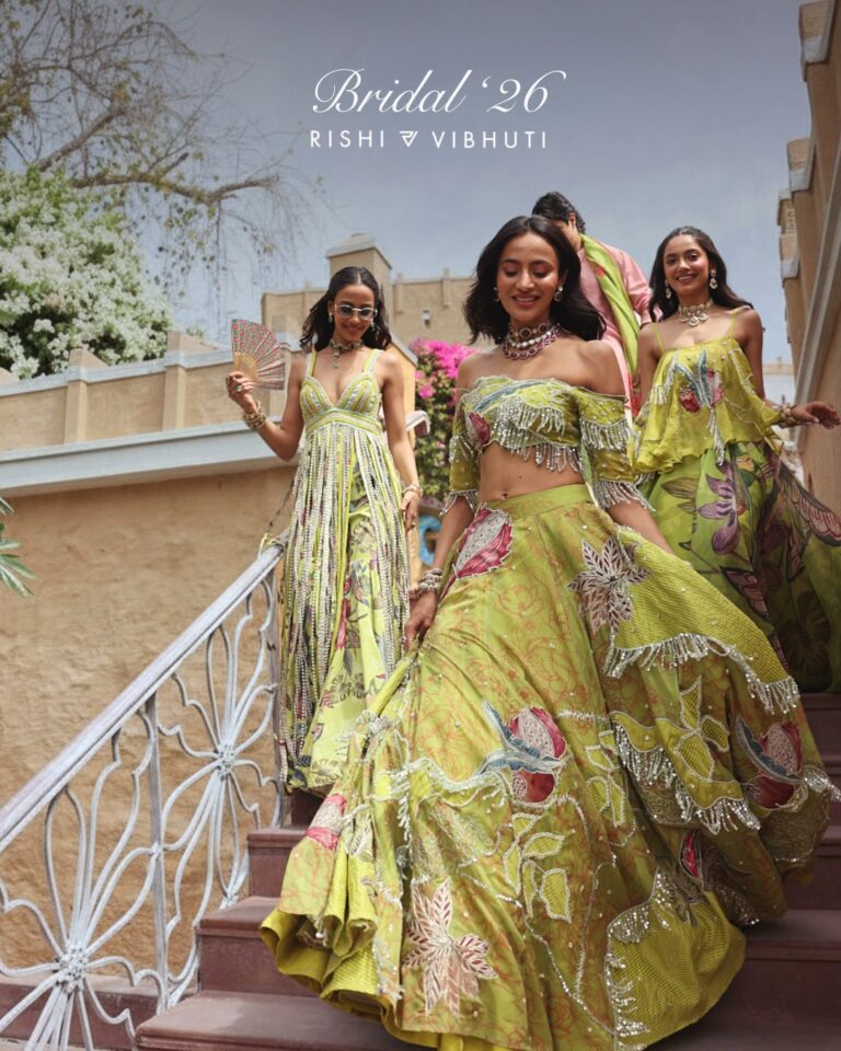 Rishi & Vibhuti Introduce Their First Bridal Collection with Muse Pratibha Ranta — A New Expression of the Modern Indian Bride
