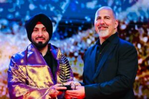 Film Master Media Distribution LLC Ceo Gaganpreet Singh Felicitated at 3rd Abu Dhabi Film Festival