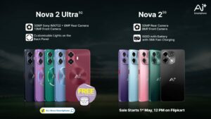 Ai+ Smartphone Announces Return of Sales for Nova 2 5G & Nova2 Ultra 5G Sale on May 1, 12 pm